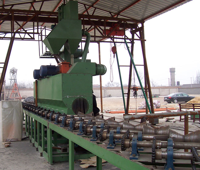 圓管拋丸機 圓管拋丸機