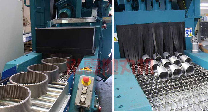 小型網(wǎng)帶通過式拋丸機 小型網(wǎng)帶通過式拋丸機